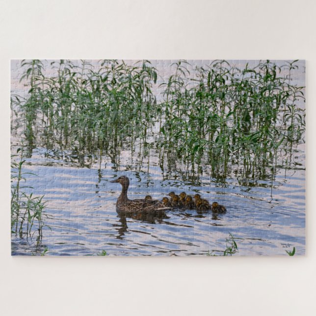 Momma Et Bébés - Puzzle (Horizontal)