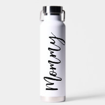 Mommy Modern Script bouteille d'eau