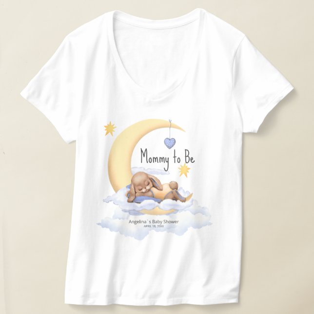"Mommy to Be" Baby Shower T-Shirts (Poser)