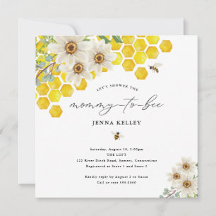 Mommy to Bee, Honey Bee & Daisy Baby shower
