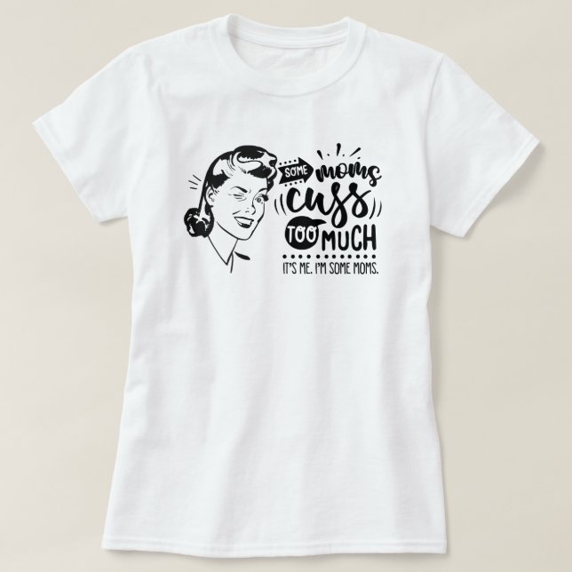 Moms rétro et T-shirt (Design devant)
