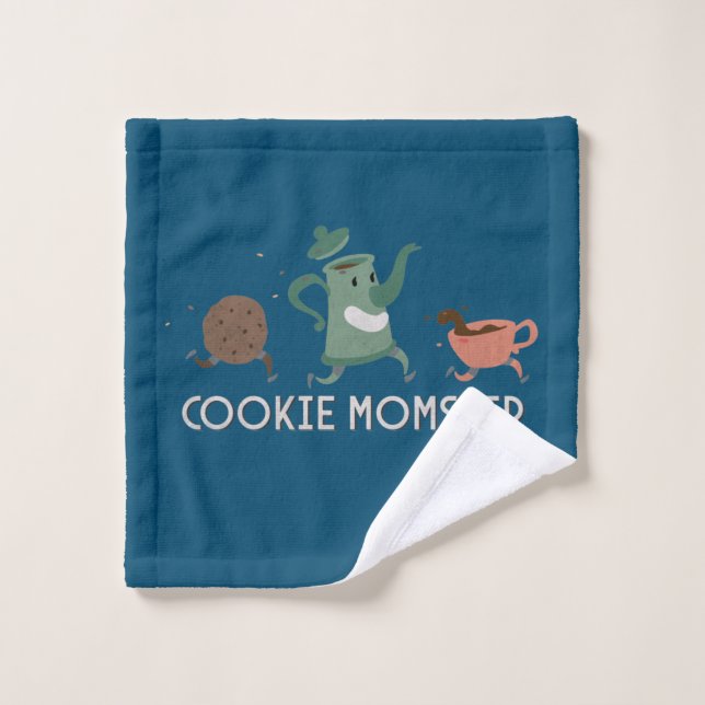 Momster de biscuit (Gant de toilette)