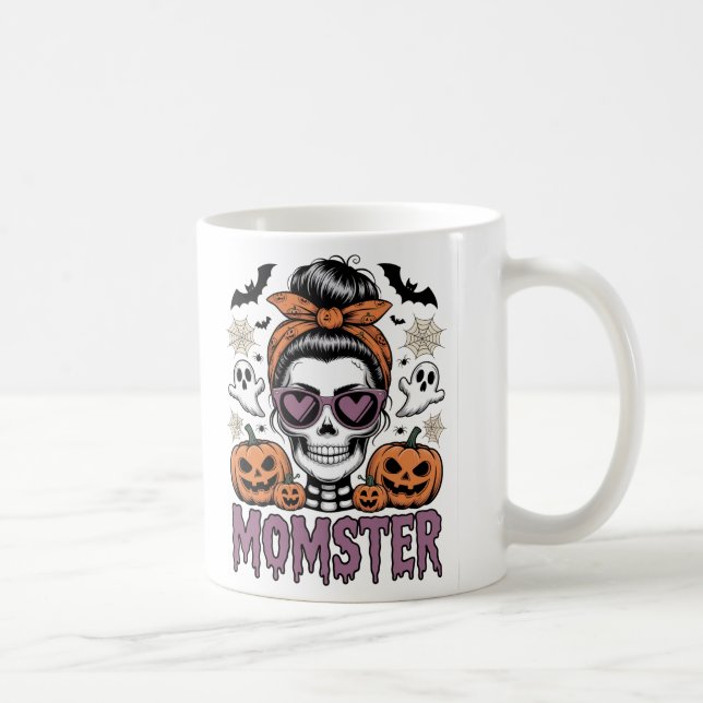 Momster Halloween Mug – Funny Mom Coffee Cup  (Droite)