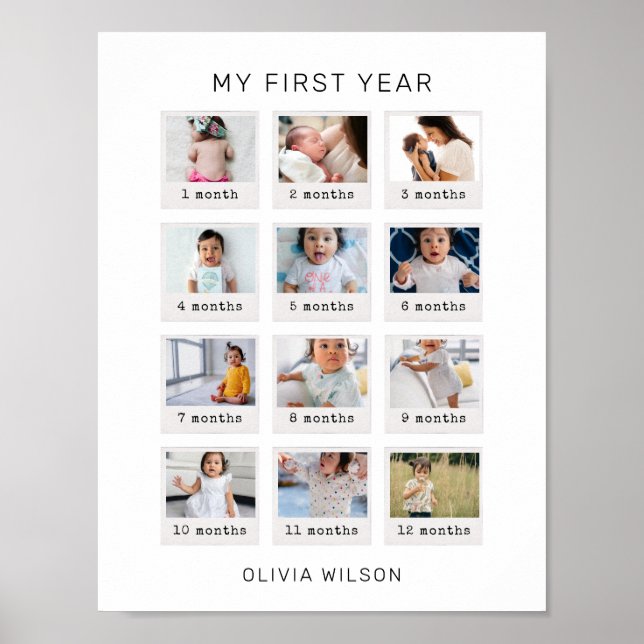 Mon affiche de première année (Devant)