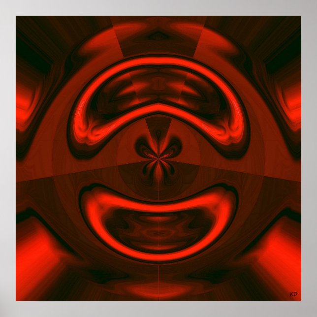 Mon affiche faite maison de robot (Devant)