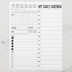 Mon agenda quotidien