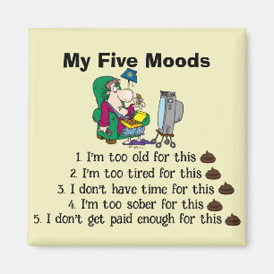 Mon aimant Cinq Humeurs