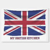 Mon aimant de cuisine britannique