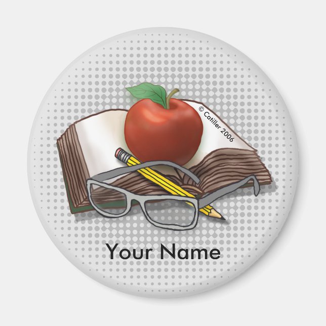 Mon aimant enseignant substitut (Devant)