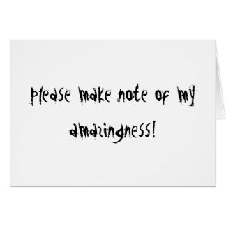 "Mon Amazingness "