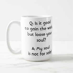 Mon âme (moderne) tasse à café