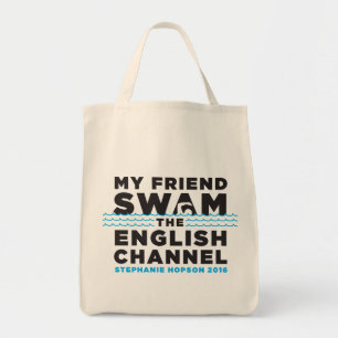 MON AMI A NAGÉ LA MANCHE - SAC FOURRE-TOUT