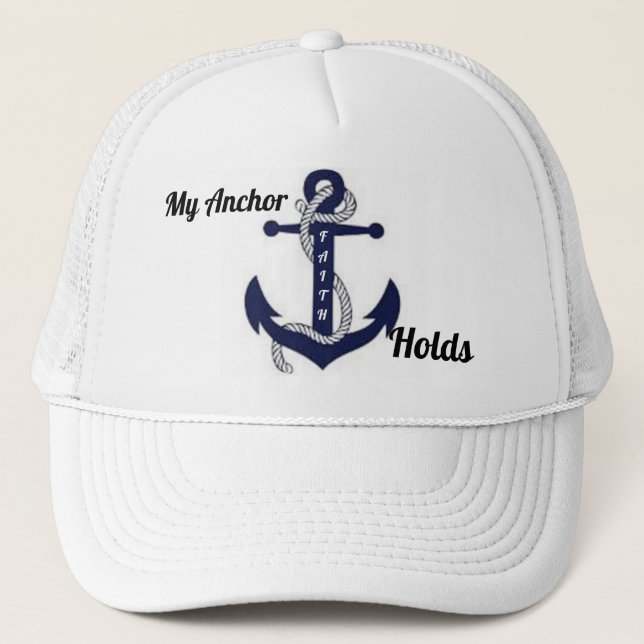 Mon Ancre  Hold (Faith) Casquette de baseball (Devant)