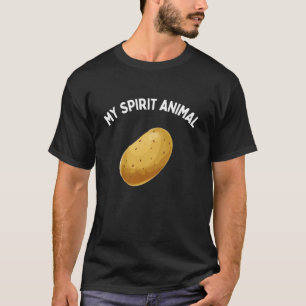 Mon animal spirituel est un t-shirt de pomme de te