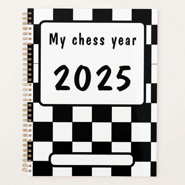 Mon année d'échecs 2025, (Devant)