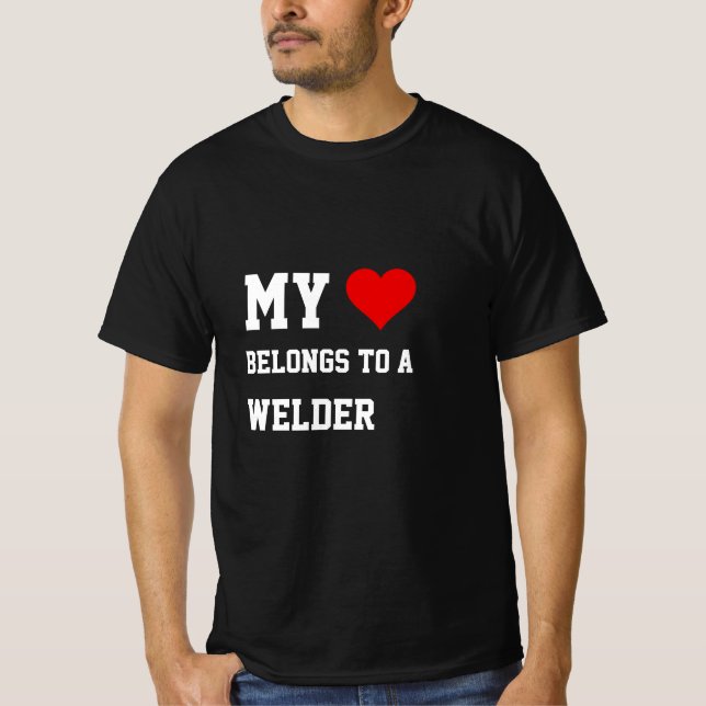 Mon Appartenance À Un T-Shirt De Soudure (Devant)