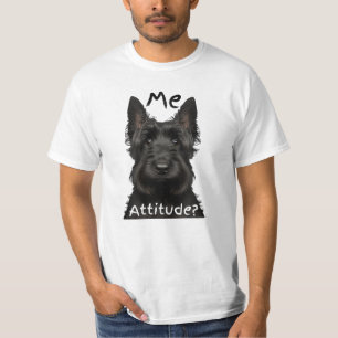 Mon attitude ? T-shirt écossais Terrier