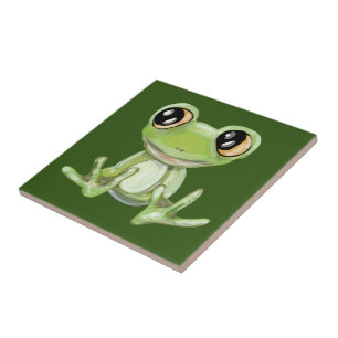 Mon autre carreaux en céramique ami de grenouille 