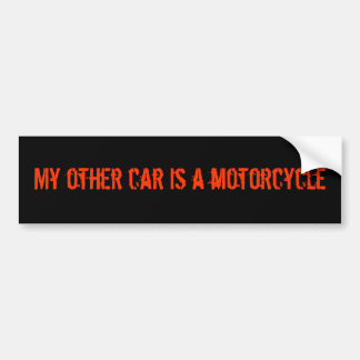 Mon autre voiture est un autocollant de pare-chocs