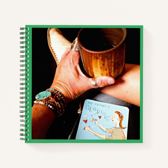 Mon avenir est un Carnet Spiral glorieux (Devant)