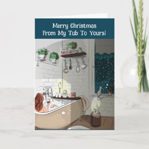 MON BAIN À TA CARTE DE NOËL