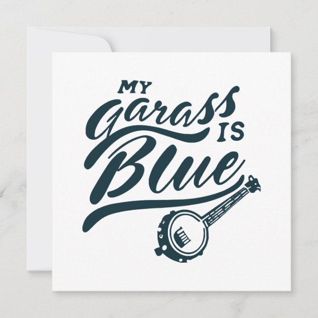 Mon banjo est bleu (Devant)