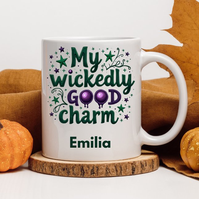Mon Beau Nom De Charme Halloween Mug (Créateur téléchargé)