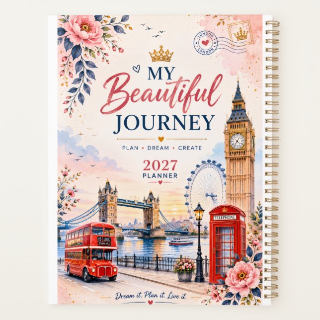 Mon Beau Voyage Planificateur 2027 (Dos)