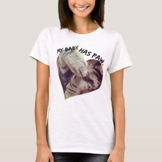 Mon bébé a le T-shirt de pattes