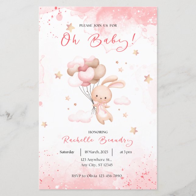 Mon bébé lapin animal mignon (Devant)