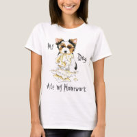 Mon Biewer Terrier A Mangé Mon T-shirt Maison