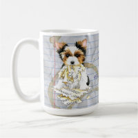 Mon Biewer Terrier Ate mon plan de leçon Café Mug