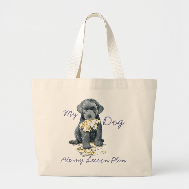 Mon Bouvier a mangé mon plan de leçon Grand Sac fo (Devant)