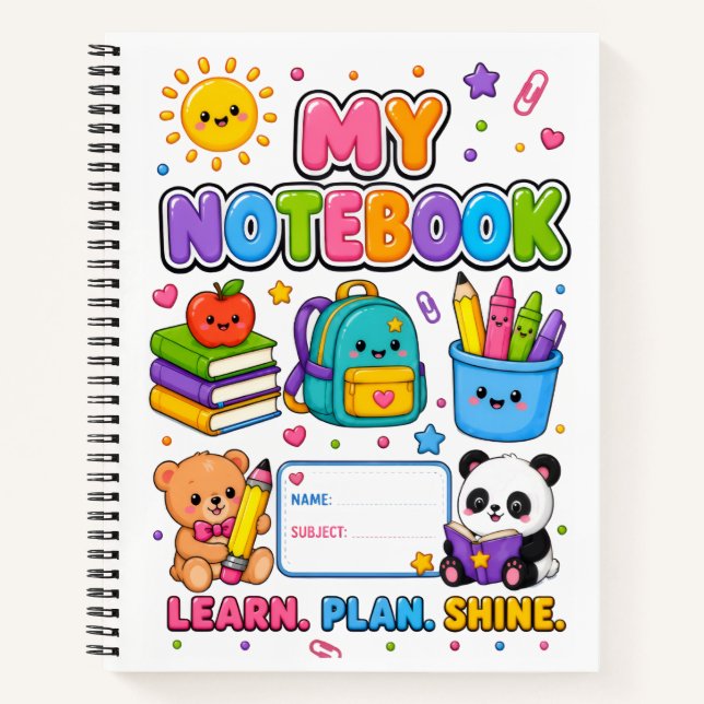 Mon cahier (Devant)