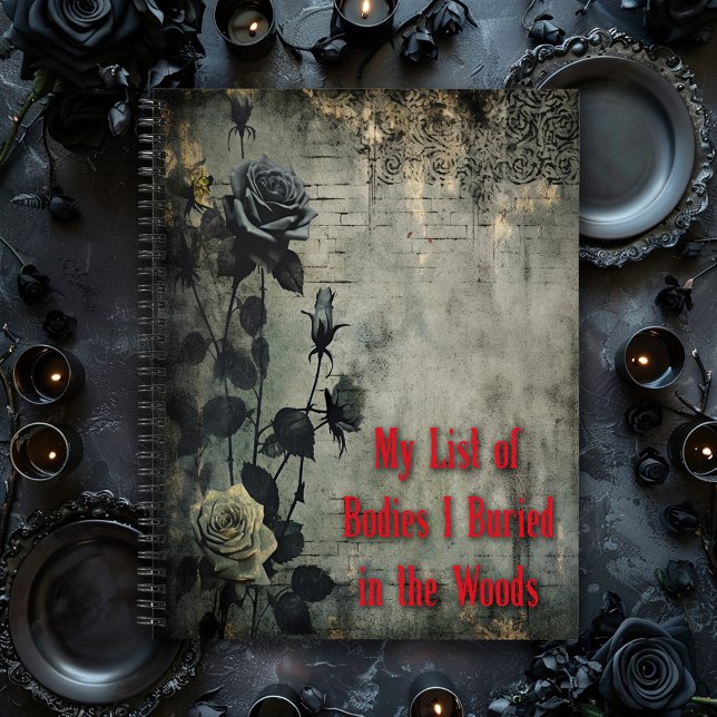 Mon cahier de corps gothique à spirale (Créateur téléchargé)