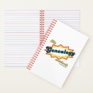 Mon cahier de généalogie (pages lignées)