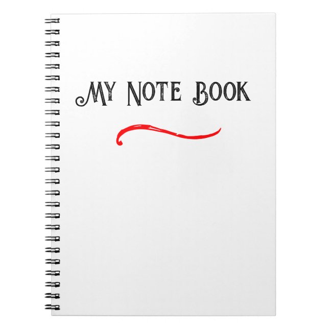 Mon cahier de notes (Devant)