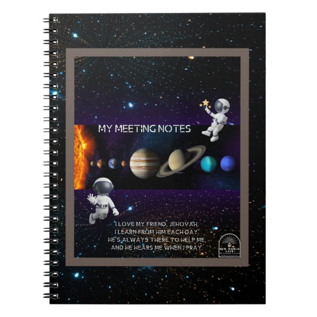 Mon cahier de réunion pour jeunes frères JW (Devant)