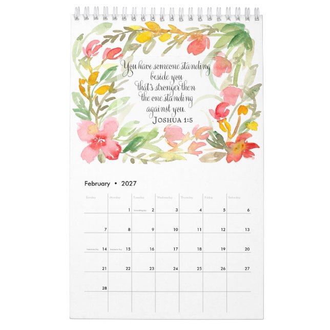 Mon calendrier des écritures (Feb 2027)