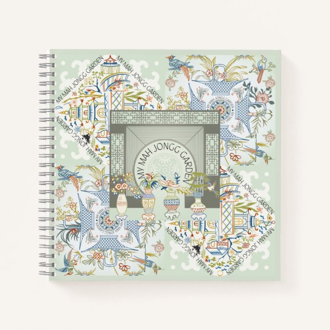 Mon Carnet de jardin Mah Jongg (Devant)