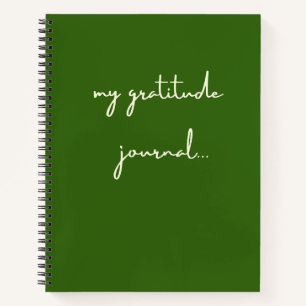 mon Carnet de journal de gratitude
