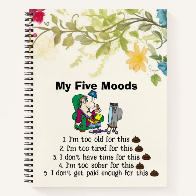 Mon Carnet des Cinq Moods (Devant)