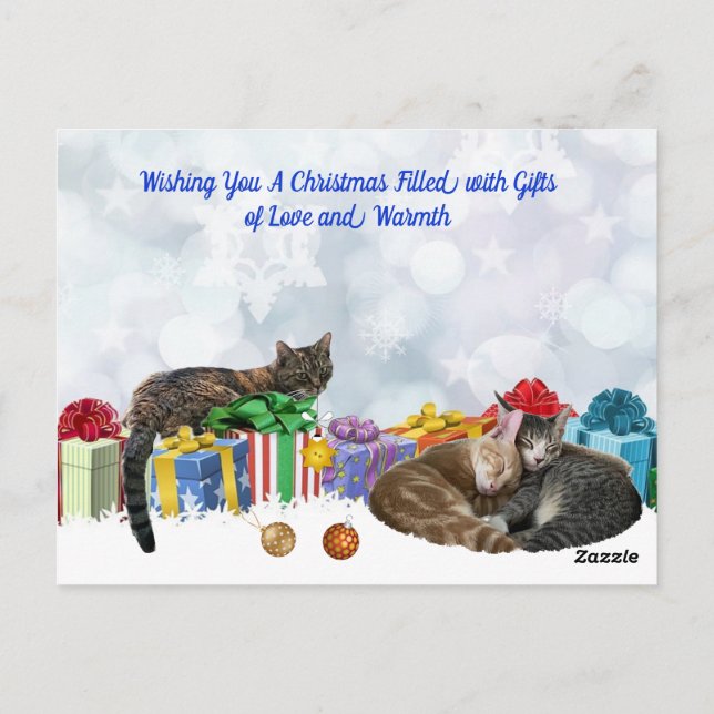 MON CARTE DE NOËL 2024 Carte postale de test (Dos)