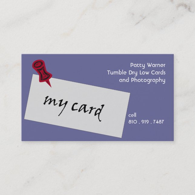 Mon carte de visite de Carrd (Devant)