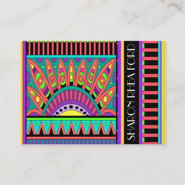 Mon Carte de visite de produits Zazzle 2 (Devant)