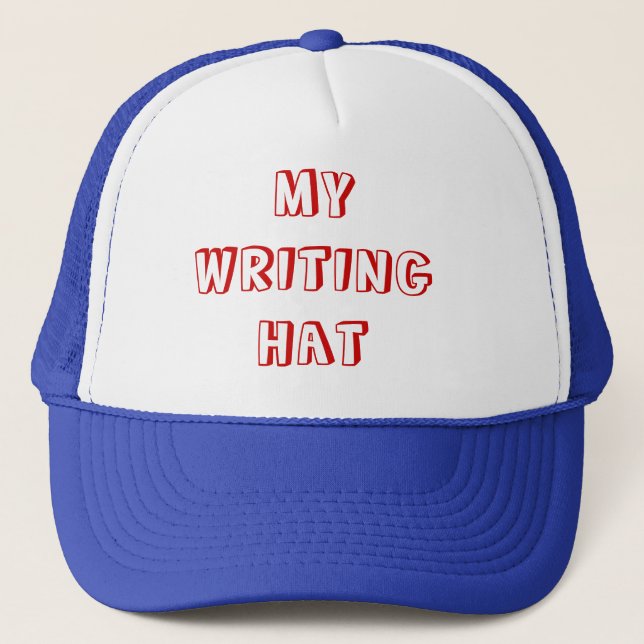 MON CASQUETTE D'ÉCRITURE (Devant)