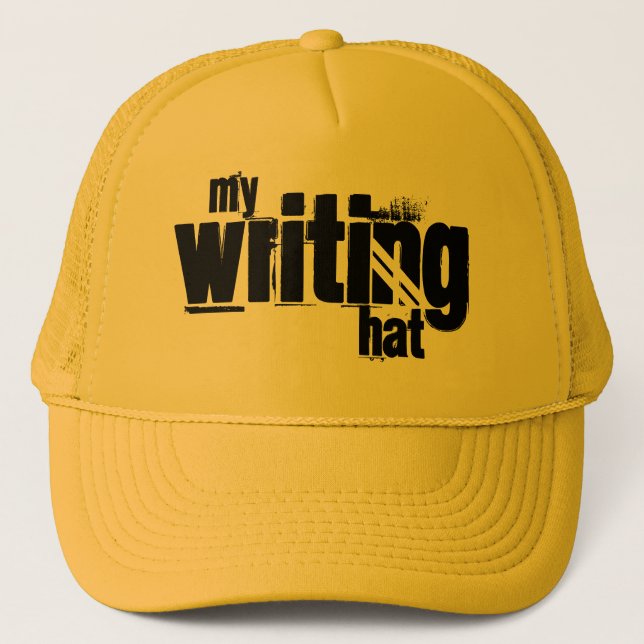 Mon casquette d'écriture (Devant)