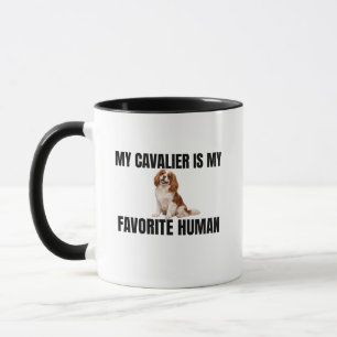 Mon Cavalier Est Mon Humain Préféré Mug