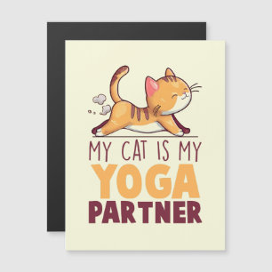 Mon Chat Est Mon Partenaire De Yoga - Étiquetage C