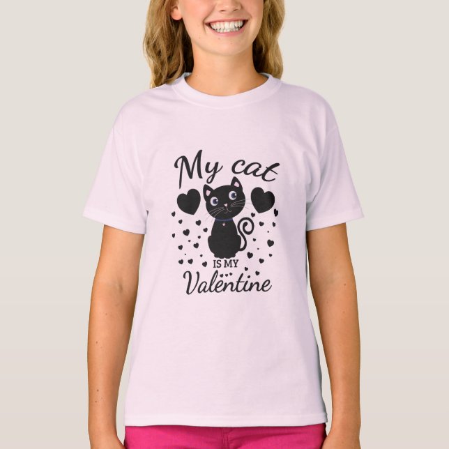 Mon Chat Est Mon T-shirt Chat (Devant)